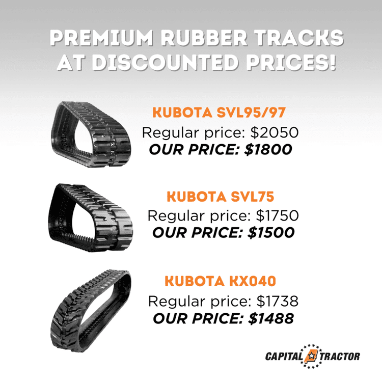 Premium Rubber Tracks at Discounted Prices!